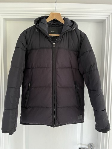 Zara denimwear padded men - zara,