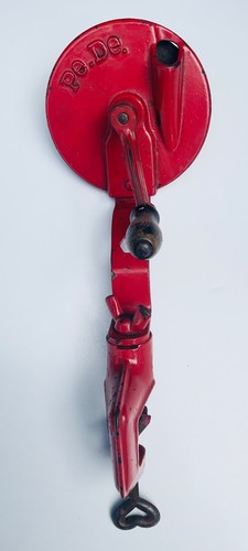 Vintage red large - vintage, metal