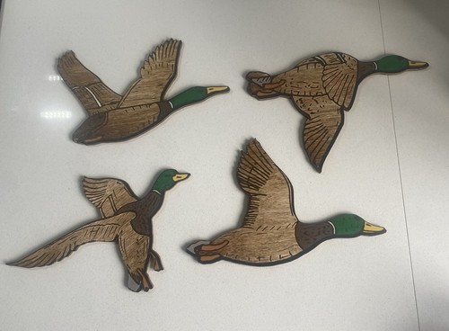 Set flying ducks - of,