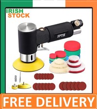 SPTA 1"/2"/3" Random Orbit Air Sander Mini Grinding Machine Car Polisher Buffer