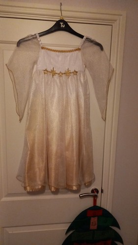 White golden angel - angel, costume