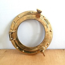 Vintage Solid Brass Porthole