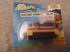 FISHER PRICE METAL THOMAS AND FRIENDS NEW ON CARD RACING IVAN