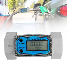 1.5Inch Turbine Digital Diesel Fuel Flow Meter Oval Gear Flow Gauge BSPT/NPT UK