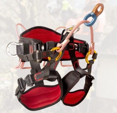 Climbing half body harness - half,