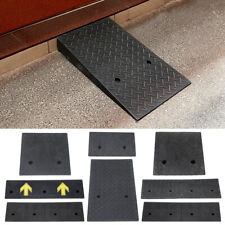 1/2PCS Heavy Duty Curb Door Ramp Wear-resistant For Wheelchair Mobile Motorhome