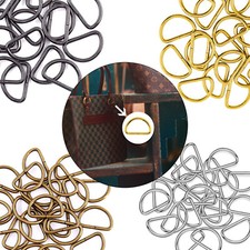 Non Welded Metal D rings Buckles for webbing Pet Collars Bags Garment 15-50mm
