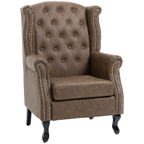 Chesterfield wingback armchair - chesterfield,