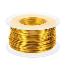 1mm Aluminum Wire for Sculpting, Jewelry Making, Metal Wrap, Yellow