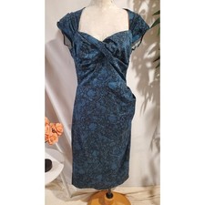 Stop Staring Lace Print Pinup