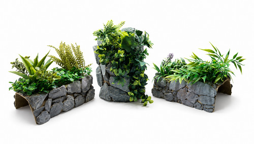 Slate aquarium cave hide - slate,