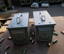 2 x .50 Cal New Metal Ammo Box