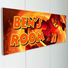 NINJAGO LEGO Personalised Door