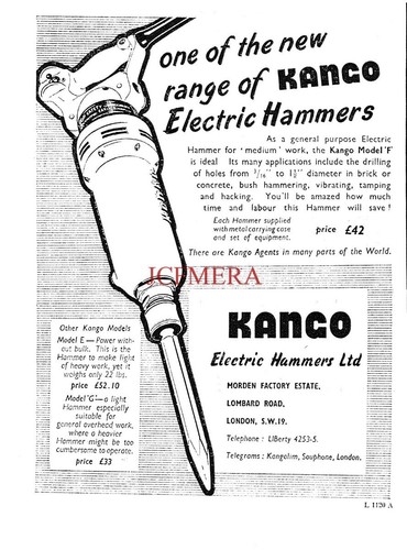 Kango electric hammers ltd - electric,