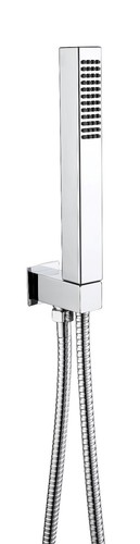 Square hand shower bracket - hand,