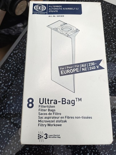 Sebo vacuum cleaner dust bags - sebo,