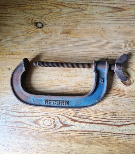 Vintage record clamp 6 - vintage,