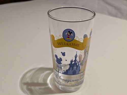 Disneyland resort paris glass - paris,