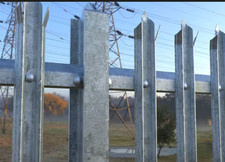 Palisade Fencing Galvanised