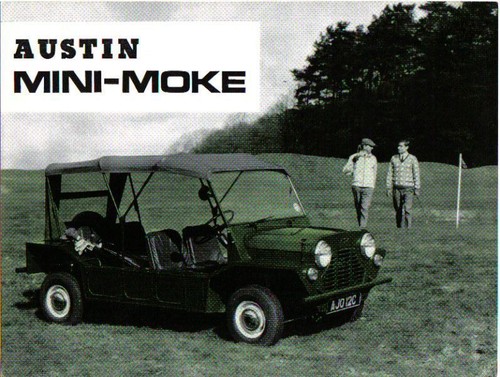 Austin mini moke circa 1966 - moke,