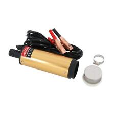 12V FUEL WATER DIESEL TRANSFER PUMP/FILTER SUBMERSIBLE PORTABLE CLIP ON BATTERY