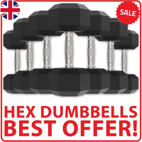 Hex dumbbells set - dumbbells,