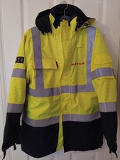 HAZTEC Boulton Flame Resistant Anti-Static Waterproof Hi-Vis Work Jacket Size M