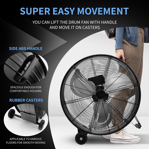 Vintage drum fan - drum,