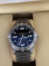 Rare Breitling Aerospace e65382 Vintage Titanium Full Set