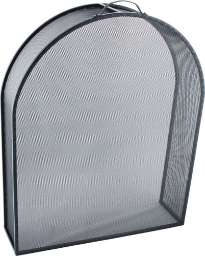 Arched metal fireguard fire - fireguard,
