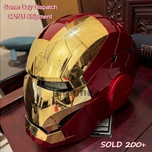 Iron man gold mask - man,