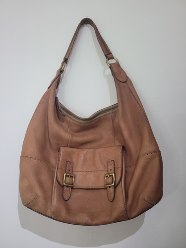 Fossil tan brown leather - brown,