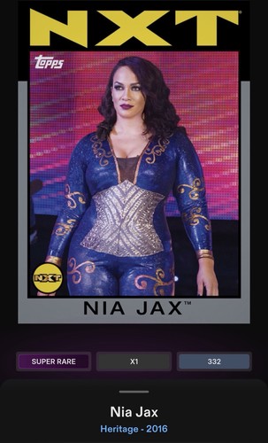 2016 topps slam - slam, nia