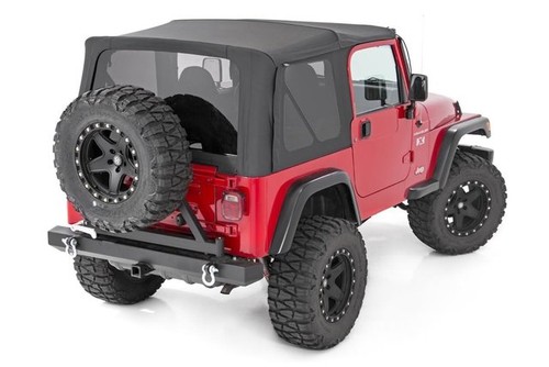 Soft top replacement black - |,