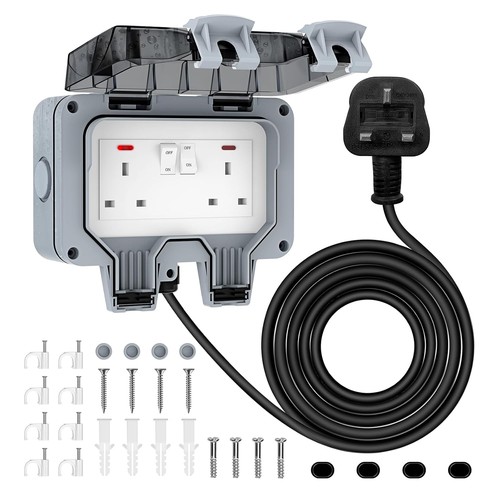 Weatherproof outdoor socket - weatherproof,