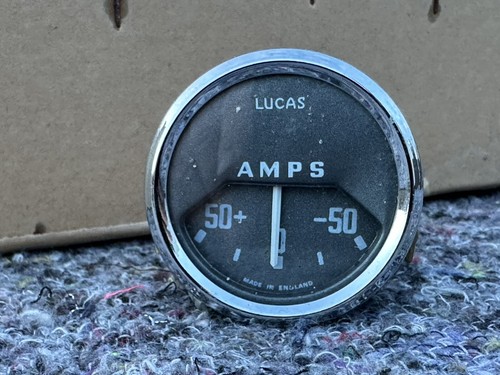 Vintage lucas ammeter - lucas, amp