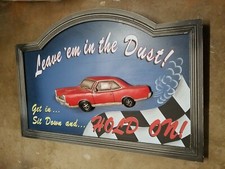 Wall Deco Muscle 3D Car Art