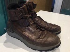 Ecco Mens Brown Leather
