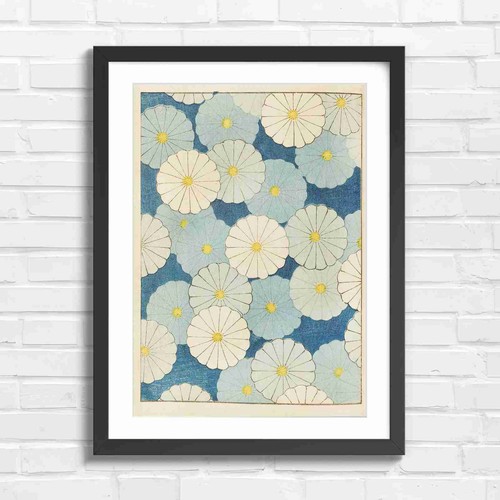 Vintage japanese chrysanthemum - vintage,