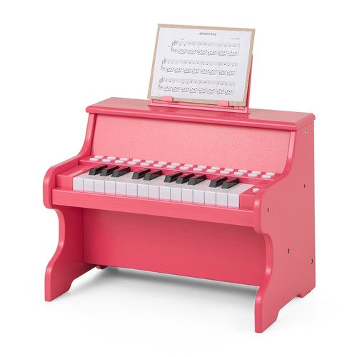 Wooden kids piano keyboard - kids,