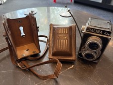 Vintage Halina AI A1 Twin Lens Reflex Camera with Leather Case Vintage All Works