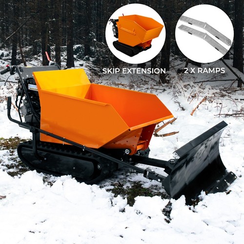 Tracked snow plough scraper - tracked,
