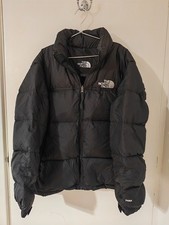 The North Face Retro Nuptse Jacket - Black, Size L