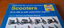 Twist & Go (automatic) 50 - 250cc Scooters Haynes Repair Manual new freepost