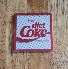 Diet Coke Beer Mat / Coaster,  1990s