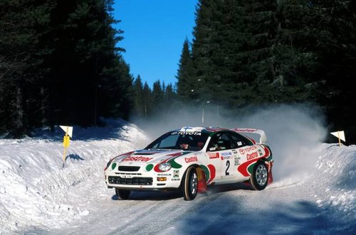 Juha kankkunen with driver - juha, co-driver