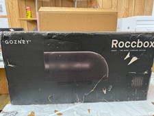 Gozney Roccbox Duel Fuel Propane Gas & Wood Fired Outdoor Pizza Oven -Black- NEW