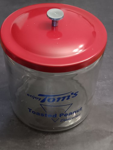 Toms toasted peanuts - toasted, jar