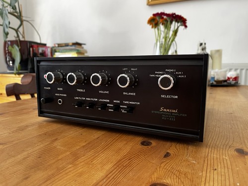 Vintage 1969 sansui 222 - vintage,