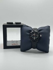 Ice Watch Black Quartz Watch Silicone Strap